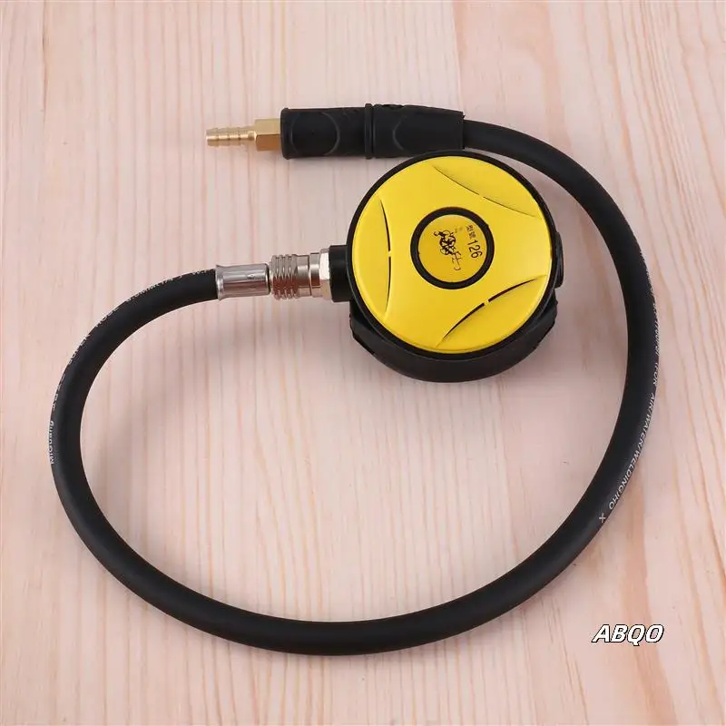 

2X Scuba Diving Diver Regulator Diving Snorkel Tube Snorkeling Equipment Pressure Reducer 2Nd Yellow