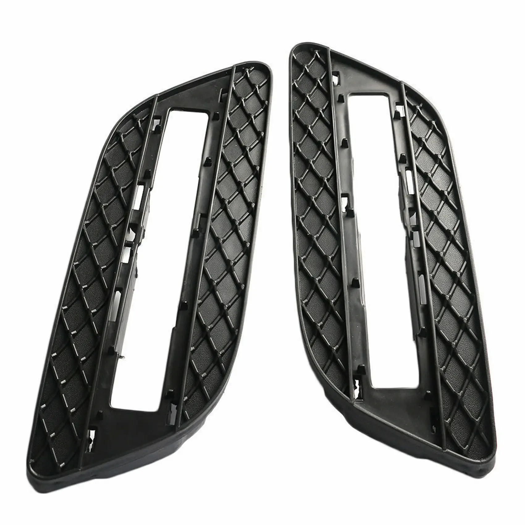 1 Pair Front Bumper Fog Driving Light Grille Cover 1668842122 1668842222 for Mercedes ML350 ML550