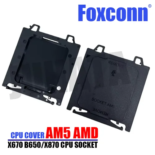 Cubierta transparente Foxconn AM5, enchufe de CPU AM5, cubierta protectora de CPU LGA1718, cubierta a prueba de polvo, accesorio de placa base de computadora