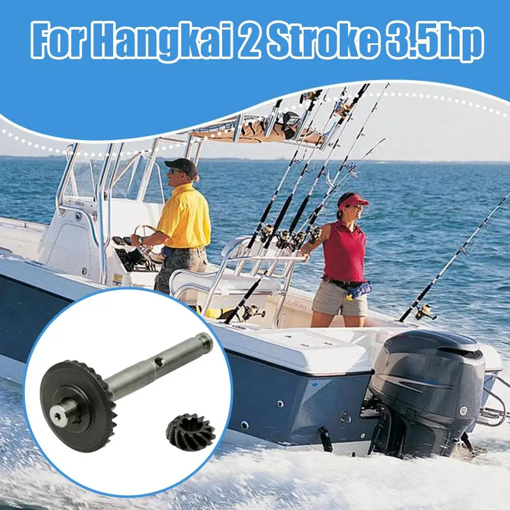 

Шестерня и пропеллерный вал для 2-тактного подвесного мотора Hangkai 3,5/3,6, аксессуары для валов пропеллера D7U4