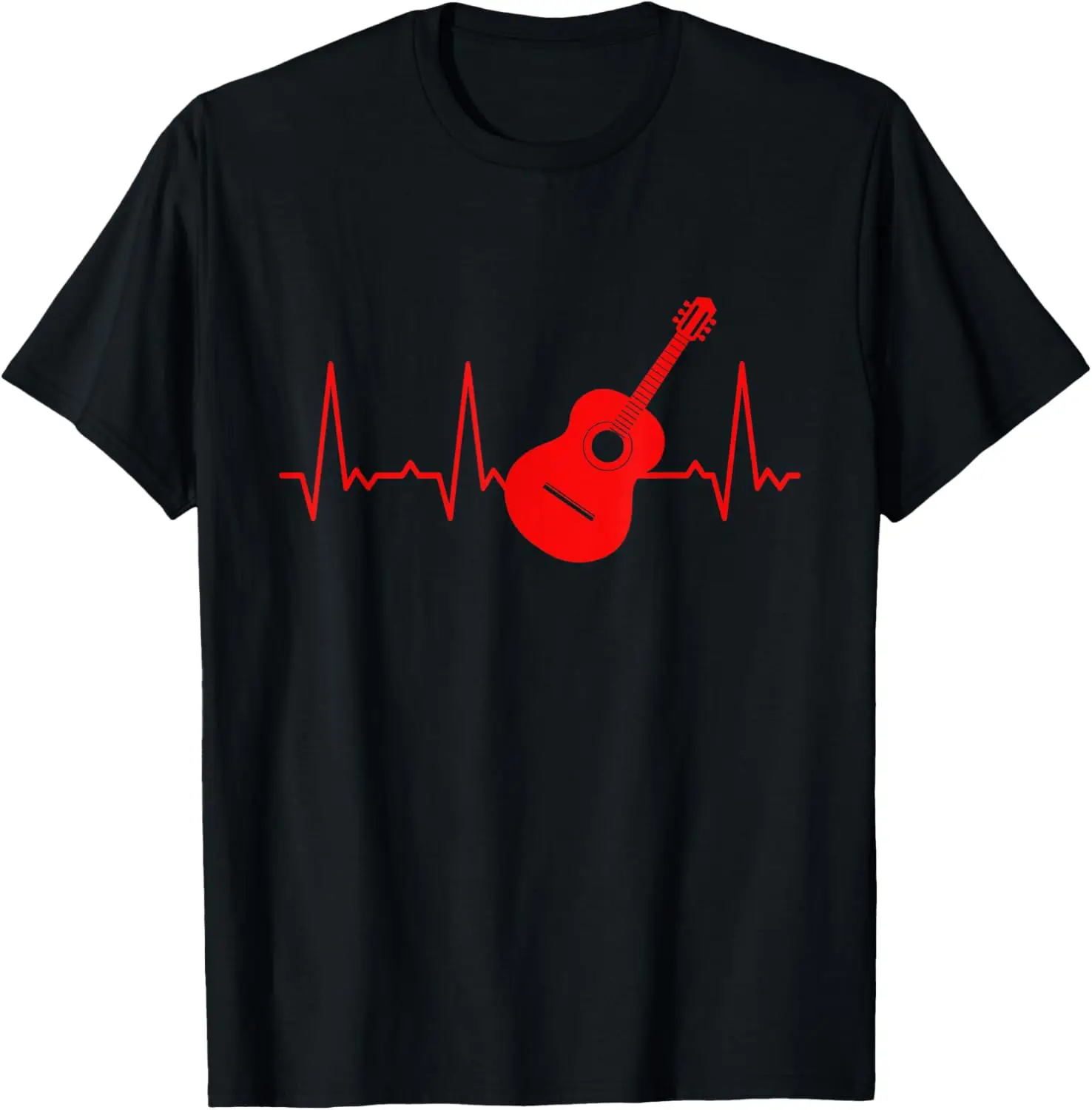 Heartbeat Guitar T-Shirt