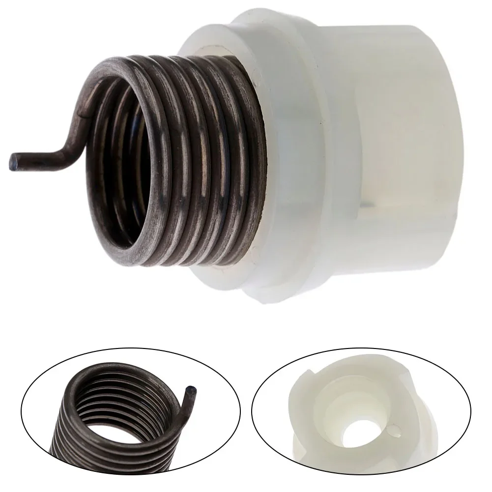 Chainsaw Starter Recoil Pulley Starter Spring Hub For Hus136 137 141 142 Chainsaw Replace OEM 530021180, 530059677 Garden Tools