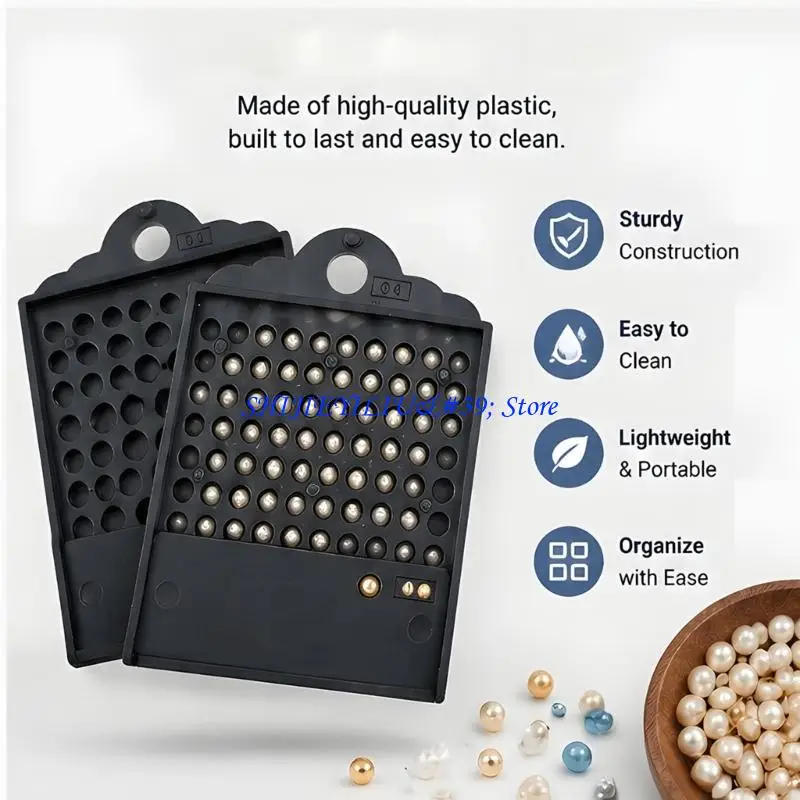 E21F Plastic Bead Sorting 8Pcs Designed For Efficient Bead Management