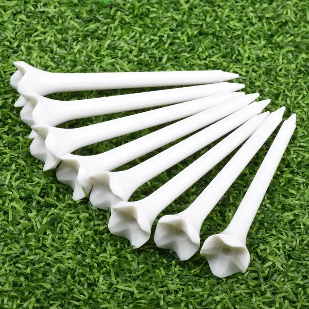 Plastic Golf Tee Low Friction Golf Tees Premium Reusable Golf Tees High Stability Low Friction Training for Performance Long