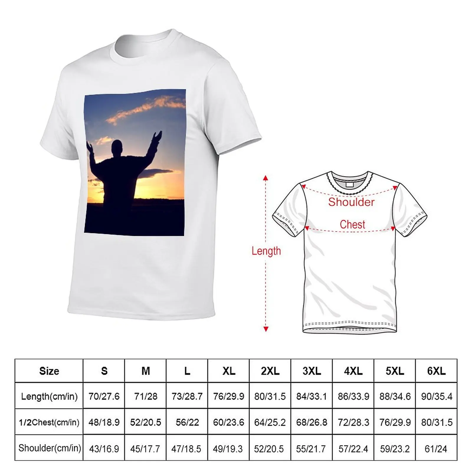 Sunset reveller T-shirt customs design your own Aesthetic clothing mens workout shirts