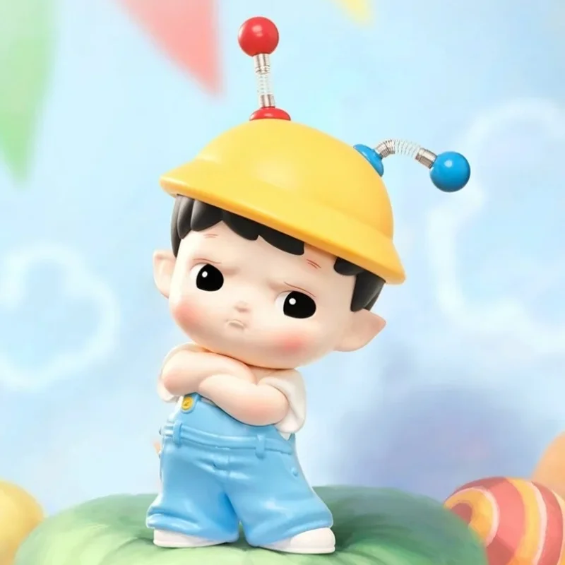 Оригинальная слепая коробка Popmart Hacipupu My Little World Series Mystery Box, милая кукла, настольный орнамент, игрушка, рождественский подарок-сюрприз