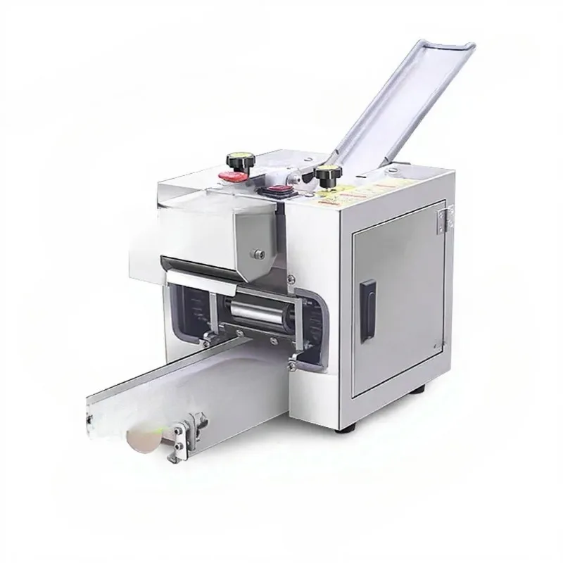 Stainless Steel Imitation Automatic Handmade Dumpling Skin Machine Commercial Rolling Machine Dumpling Maker Wonton Machine