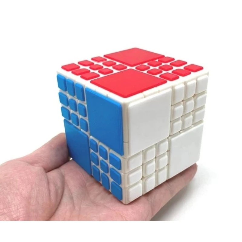 Calvin's Puzzle 6x6 CubeMaster 6x6x6 AI Bandage Cube White Body Cube Magic Cube Children's Educational Toy Games and Puzzles