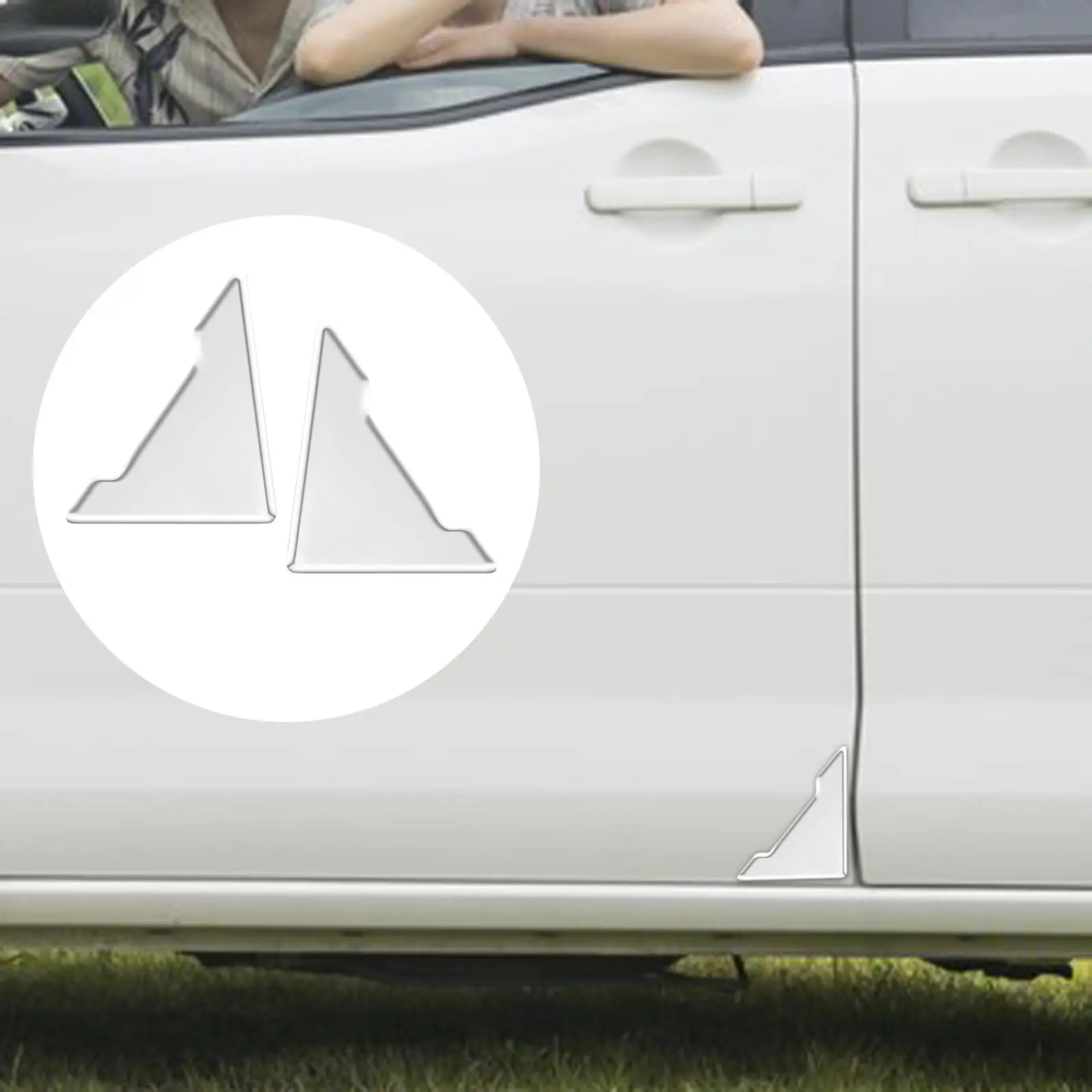 

Угловые защитные наклейки на дверь автомобиля, противоударные наклейки для коммерческих автомобилей, внедорожников