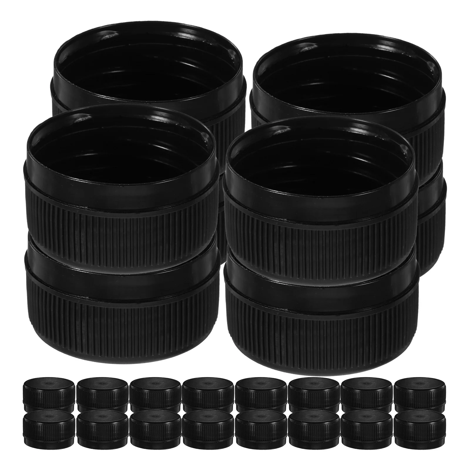 

100pcs Plastic Bottle Caps Colorful Diy Covers For Kids Reusable Drawing Educational Art Craft Set Safe Learning Tool