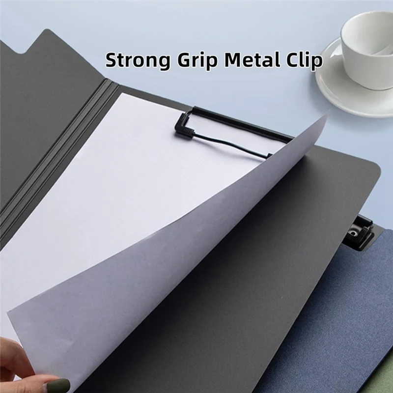 BAAG-6-Pack مجلد الحافظة ذات المشبك المزدوج، مجلد الحافظة، لوحة الكتابة القابلة للطي للمكتب المدرسي