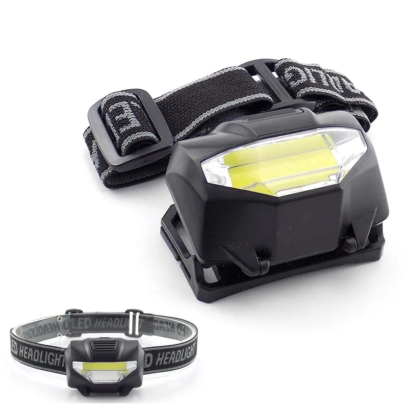 

Mini COB LED headlamp small head torches headlight white hiking lamp frontal flashlight torch for kids hiking Camping hunting o1