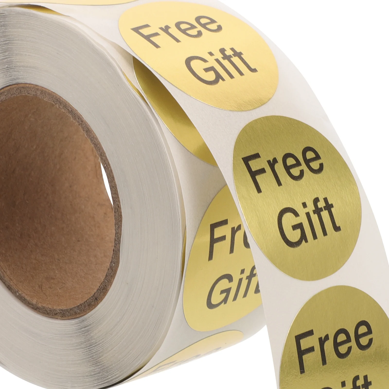 500Pcs Free Gift Stickers Adhesive Customer Appreciation Labels for Business Elegant Gift Packaging Customer Appreciation Labels