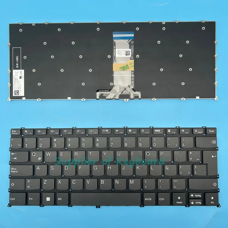 NOVO Teclado Português/Espanhol Latino para Lenovo IdeaPad 14 ALC7 IJL7 PT4S SN311C NCB2301 Laptop Ano 2022 Conforme Foto