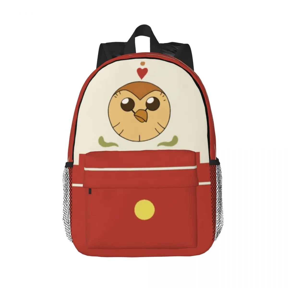 

The Owl House Hooty Printed Lightweight Casual Schoolbag For School, Outdoor, Shopping, Office 15inch