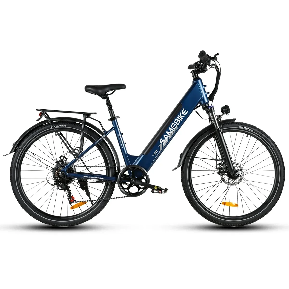 SAMEBIKE RS-A01 Pro bicicleta eléctrica marco de aleación de aluminio 27,5*2,1 neumático 500W 36V 15Ah Padel asistido desplazamientos bicicleta eléctrica