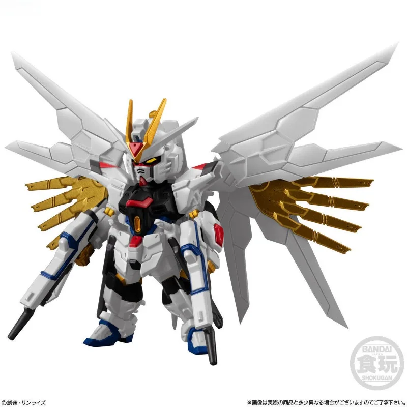 Bandai Genuine FW GUNDAM CONVERGE SEED FREEDOM REVIVE RISING＆IMMORTAL MIGHTY Action Toys for Boys Girls Gift Collectible Model