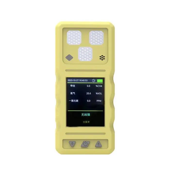 AMS8000A Gas Analyzer Gas Detection Handheld Carbon Monoxide Meter Portable CO O2 CH4 Gas Leak Detector