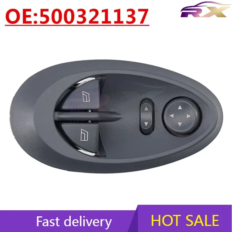 

OEM:500321137 Suitable For Fiat Iveco Auto Parts Window Lift Switch Glass Lifter