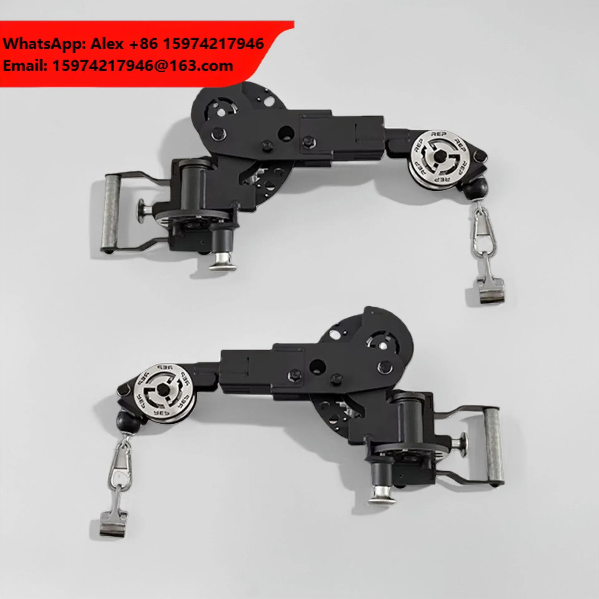 Adjustable Pulley System Attachment Core Muscle Training Functional Fitness Back Chest Fly Bird Mechanical Arms Jammer For Rack