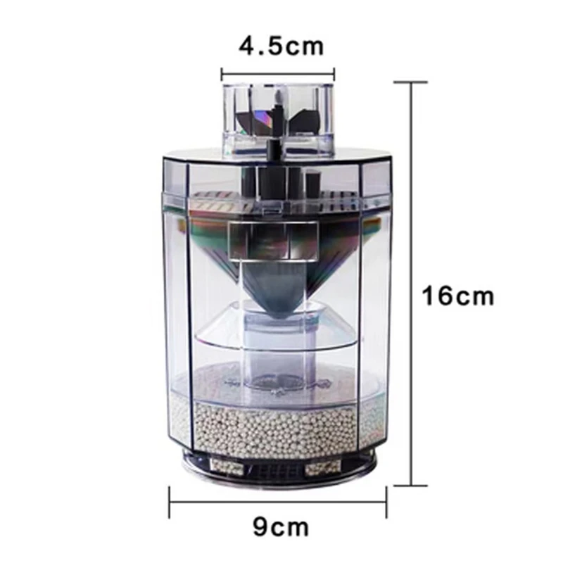 Fine Forced Filter Oxygenation and Bacterial Culture Automatic Cleaning Feces Fish Tank Suction Device Forced Suction