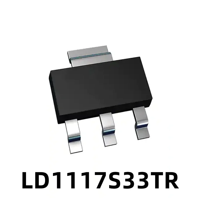 1Pcs LD1117S33TR Screen Printed LD33 New Low Voltage Difference Linear Regulator Chip Patch SOT-223