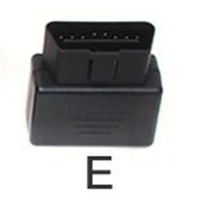 OBD Male Plug 14 Type Optional CASE ELM327 OBD2 Connector J1962m Plug with Enclosure Obd 16pin 12V Male Connector