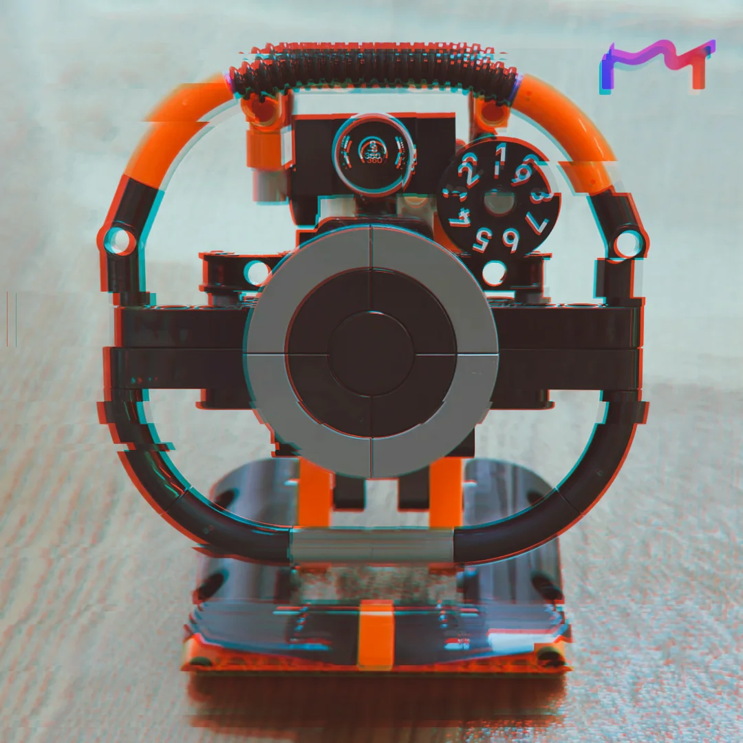 2026 New Sports Car Racing Car Steering Wheel Hypercar Dashboard Collectible Building Block Puzzle Model Toys For Ornament Gifts