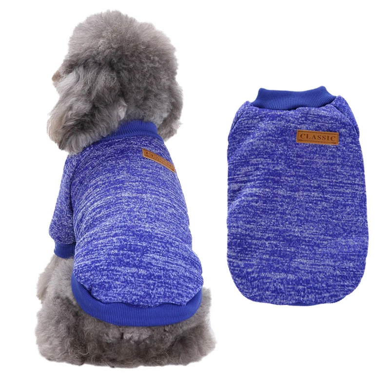 Dog Warm Clothes Puppy Dogs Cats Sweater Hoodie Pet Coat Teddy Clothing Chihuahua Pug French Bulldog Costume Yorkshire Jacket