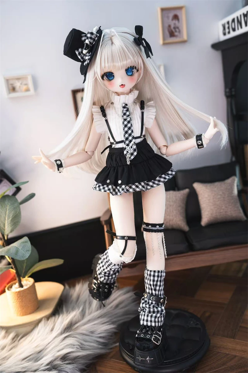 

Одежда для кукол BJD, подходящая для утечки размера 1/4, милый юбка, костюм, аксессуары для кукол (9 очков)