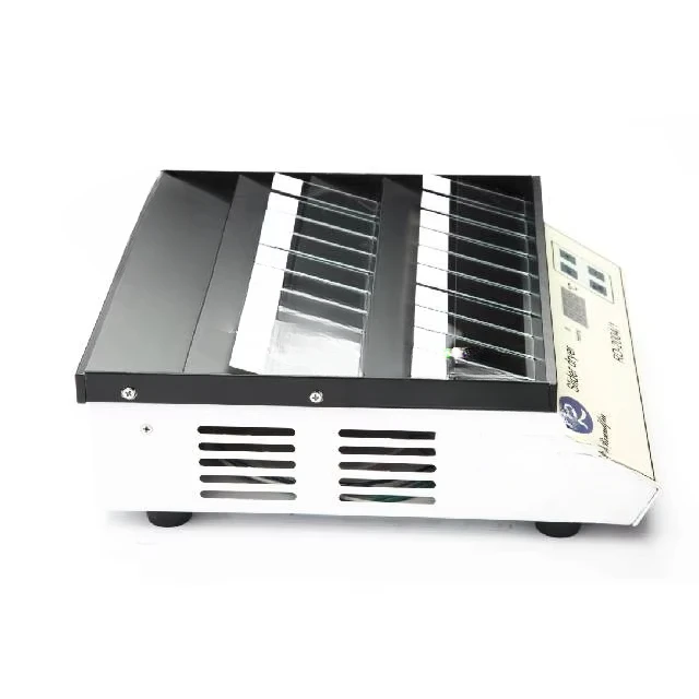 

Drying machine slide cover LED display, slide cover and oven histology organization