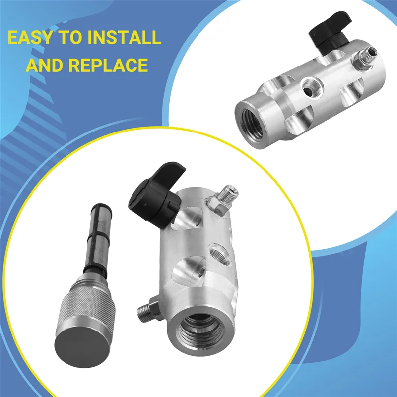 

A53Q-Filter Assembly Return Valve Pump Airless Machine Pump Part For 390/395 / 490/495/595 Airless Ssprayer Filter Pump