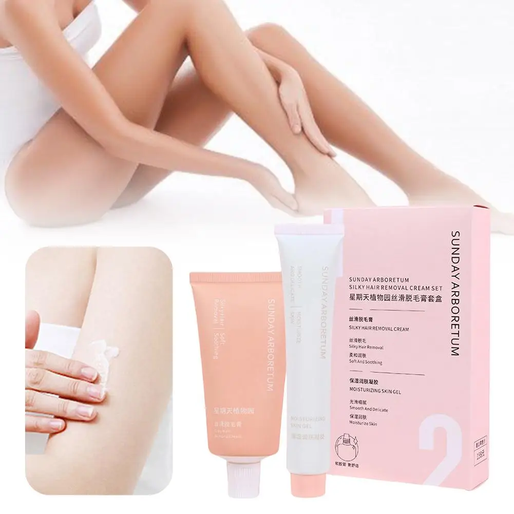 

Painless Hair Removal Underarm Private Parts Leg Gentle Not Irritating Hair Removal Body Care For Men Women E3r8