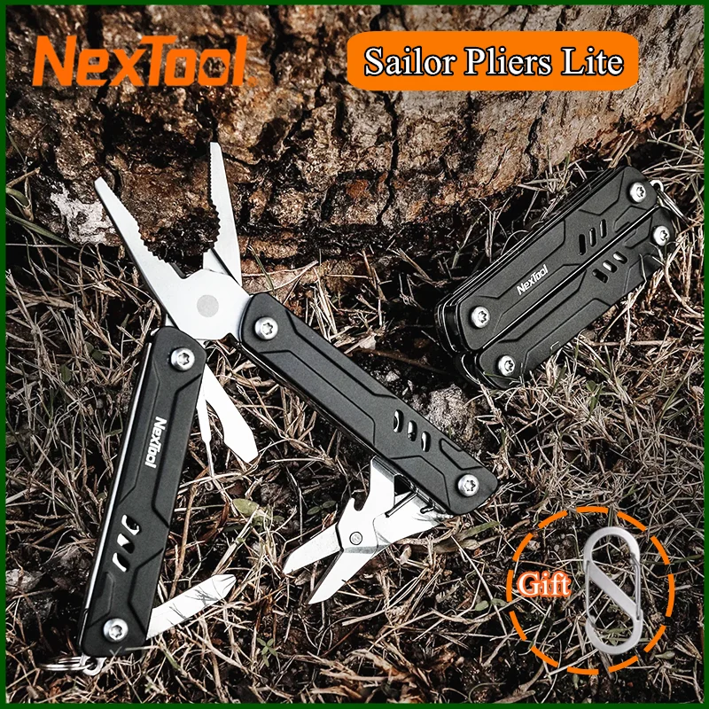 

NexTool Mini Sailor Pliers Lite 10 In 1 Folding EDC Multi Tool Scissors Screwdriver Outdoor Portable Equipment Hand Tools