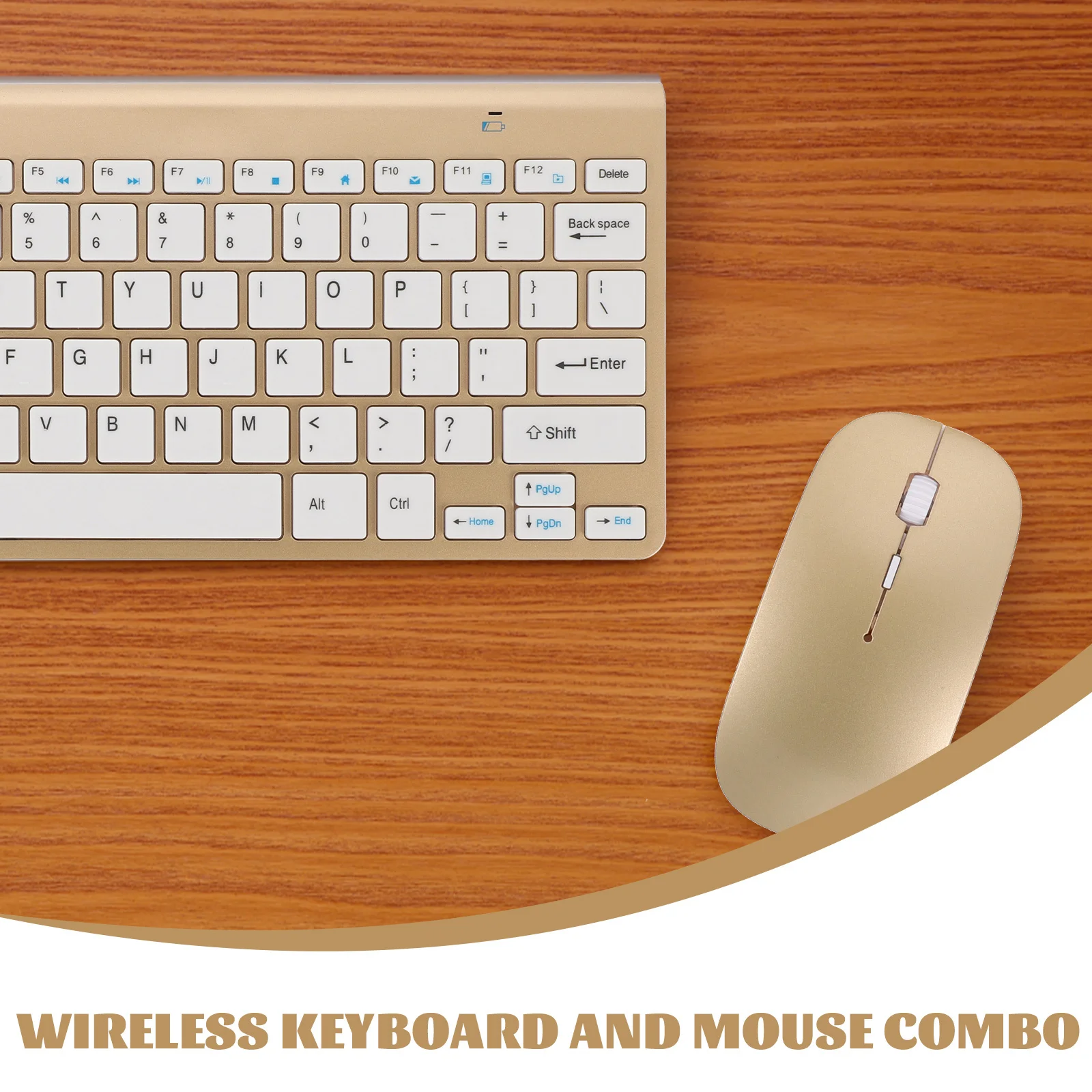

1 set 1 Set Keyboard Mouse Combo 2.4Ghz Compact Quiet Computer Accessory For Multimedia Keyboard Laptop Pc Plug Play