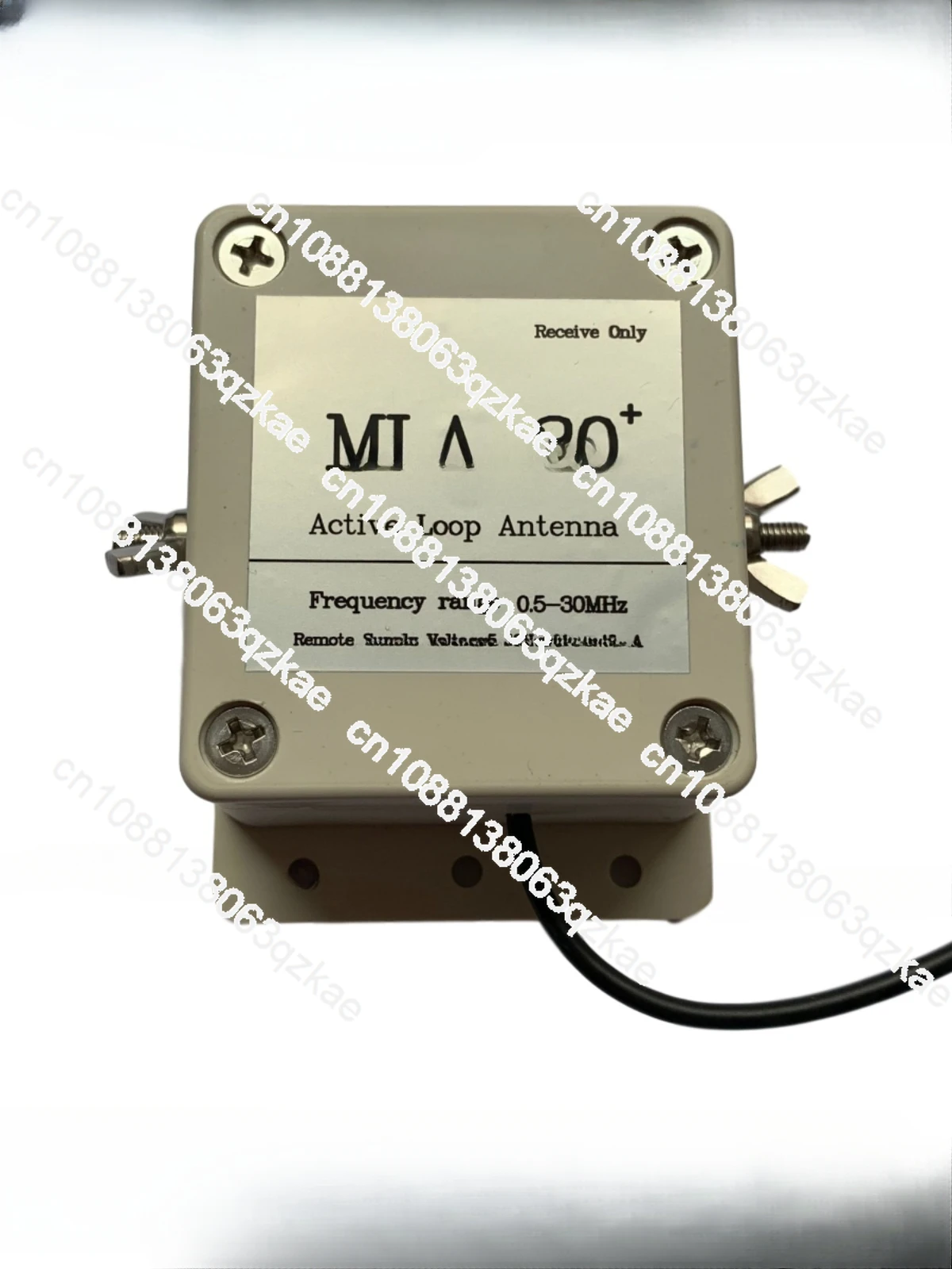 

New -30+ plus 0.5-30MHz Ring Active Receive Antenna SDR Loop Low Noise Medium Short Wave Radio Short MLA30