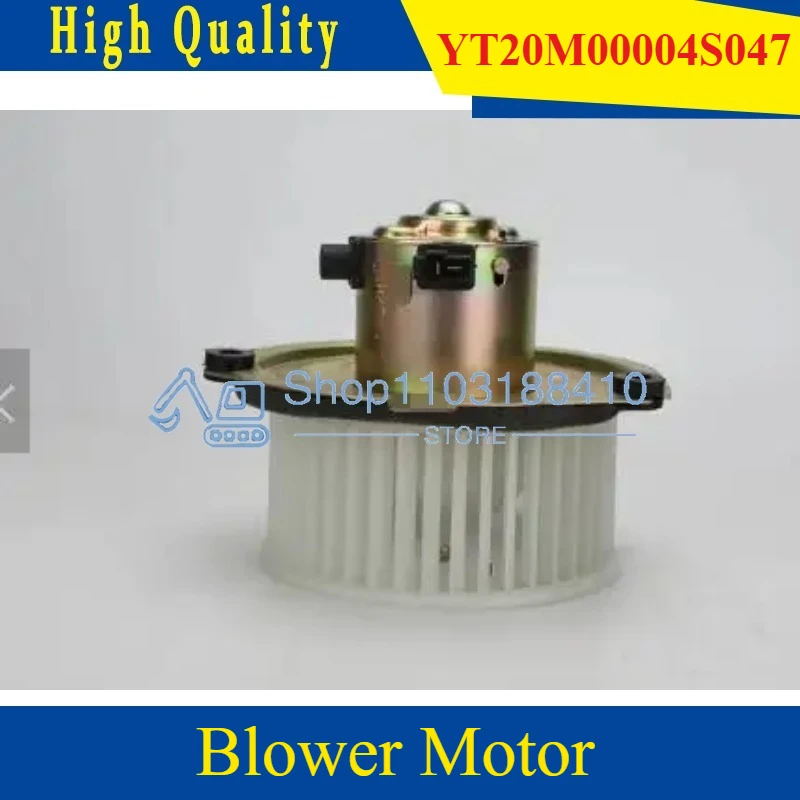 

High Quality Excavator Air Conditioner Blower Motor YT20M00004S047 for Kobelco AC Blower Motor 24V SK200-6E SK230-6E
