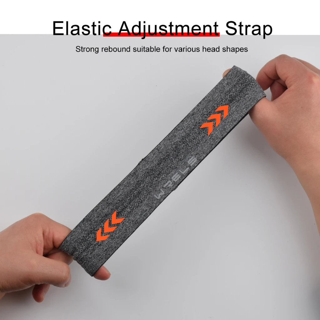 Fasce sportive elastiche Copricapo per assorbimento del sudore Fascia per allenamento ad asciugatura rapida Fasce antiscivolo e traspiranti per la corsa di yoga