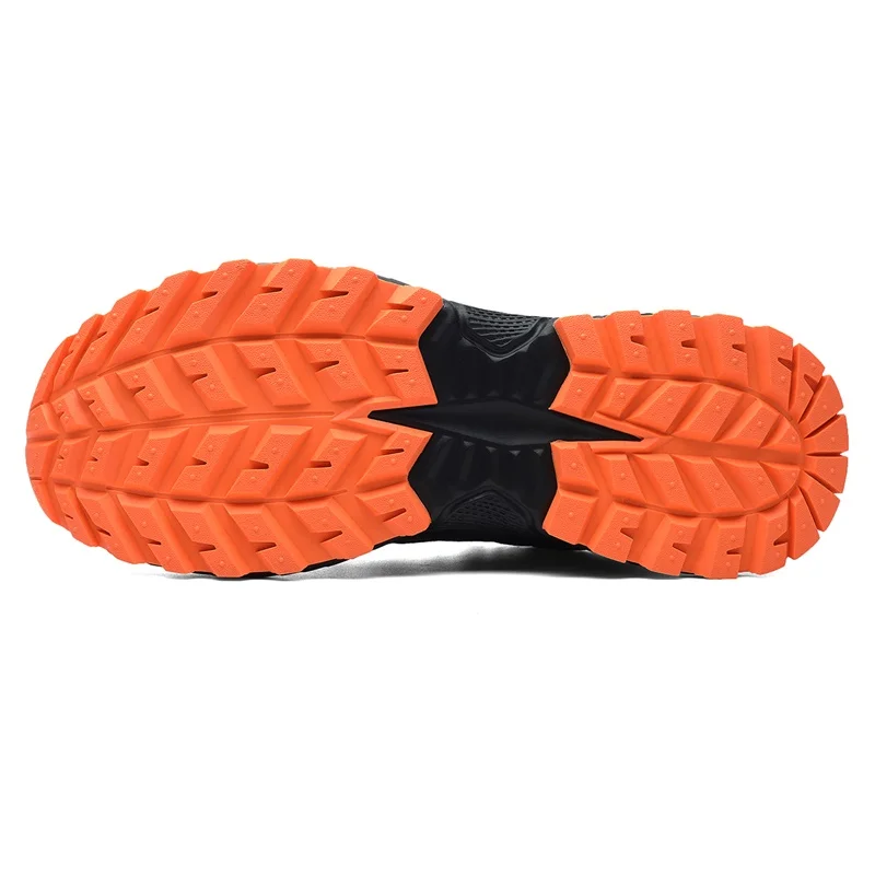 Zapatillas de senderismo transpirables para hombre, calzado resistente al agua con soporte para el arco, talla grande