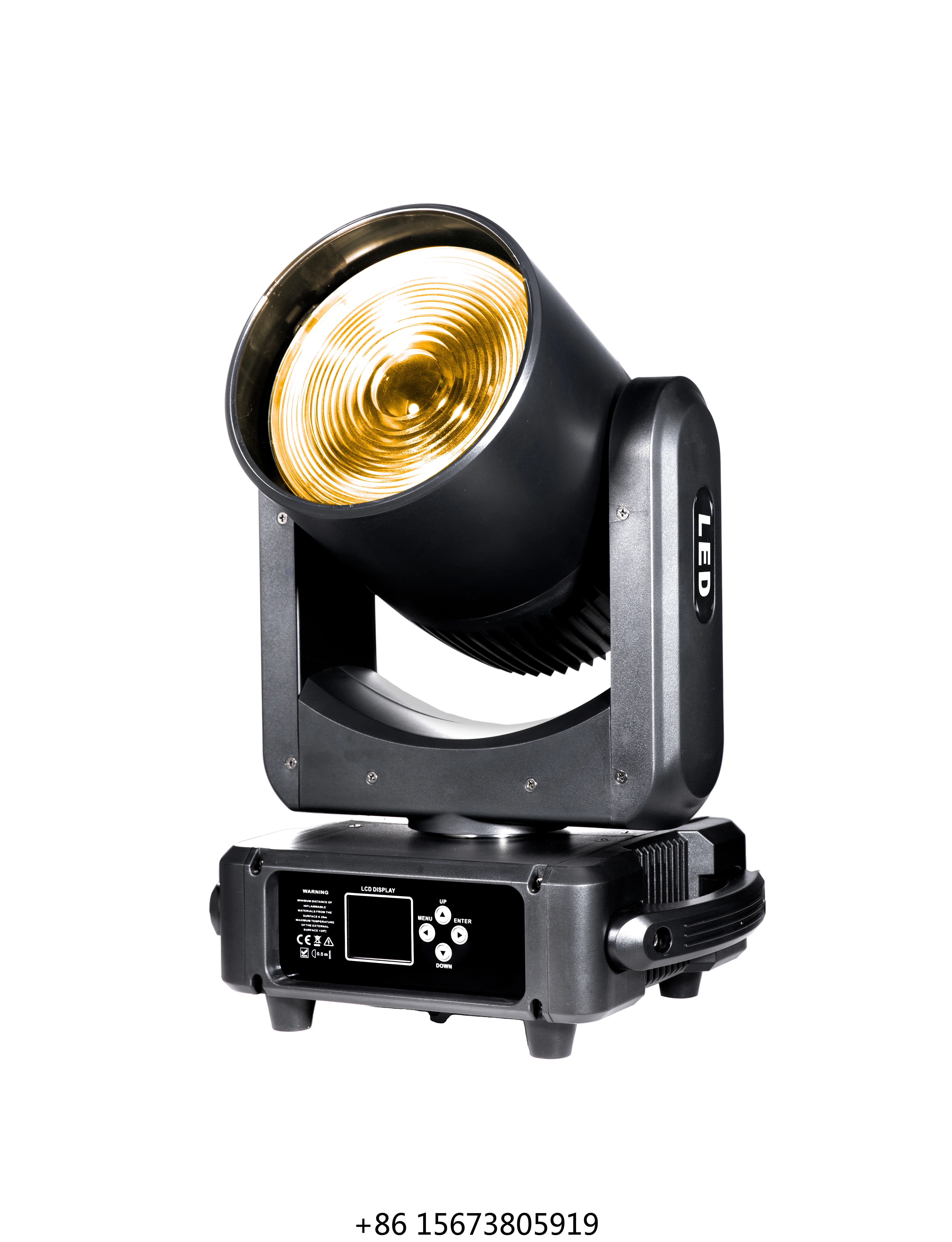 

Светодиодный прожектор QSE Lighting 300W с регулируемой головкой, RGB, DMX512/активация звуком, для свадеб
