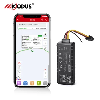 MiCODUS Rastreador Veiculo GPS Para Auto MV710G 9-90V Cut Off Fuel Mini 4G GPS Tracker per Auto vibrare ACC On/OFF avvisi PK J16