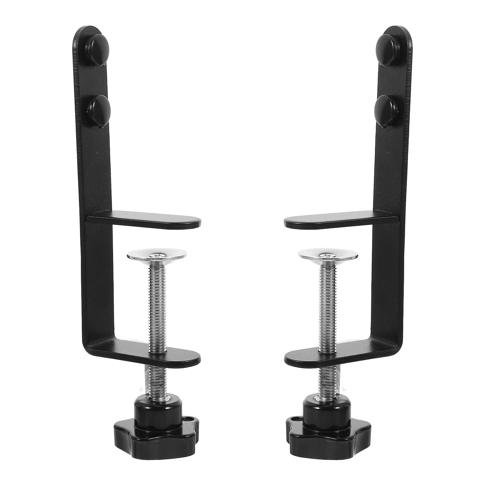 

2Pcs Fixed Support Desktop Pegboard Metal Clip C Clamp Table Clamp Mounting for Tools Office Craft Accessories