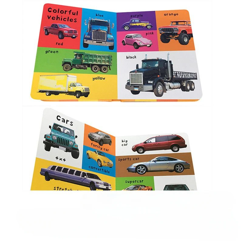 100 Word Series Enlightenment Cognition 1-3 Year Old Children's Reading Picture 1 Book