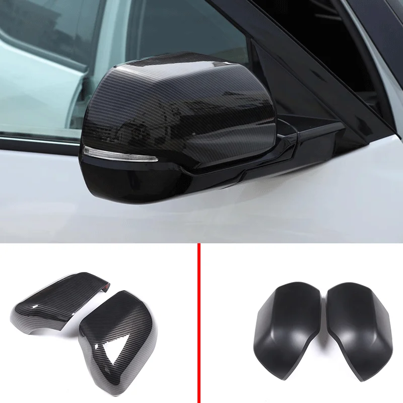 

For 2022-2023 Toyota Tundra / Sequoia ABS carbon fiber car modeling car mirror cover car exterior modification accessories