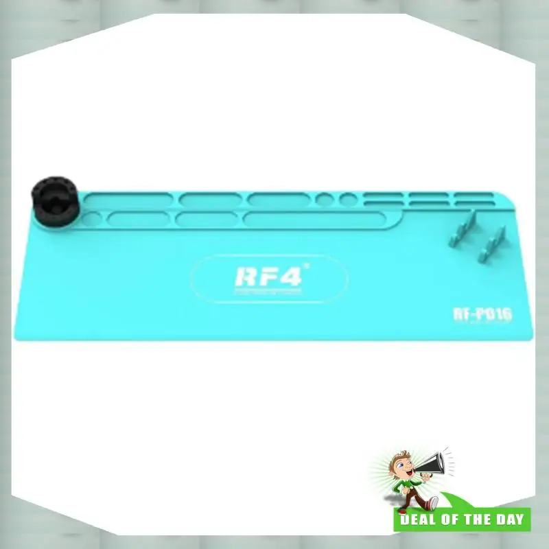 

24-Hour Delivery RF4 RF-PO16 Silicone Pad Desk Mat Heat Insulation With Screwdriver Storage Box And Mobile Phone Fixed Holder Fu