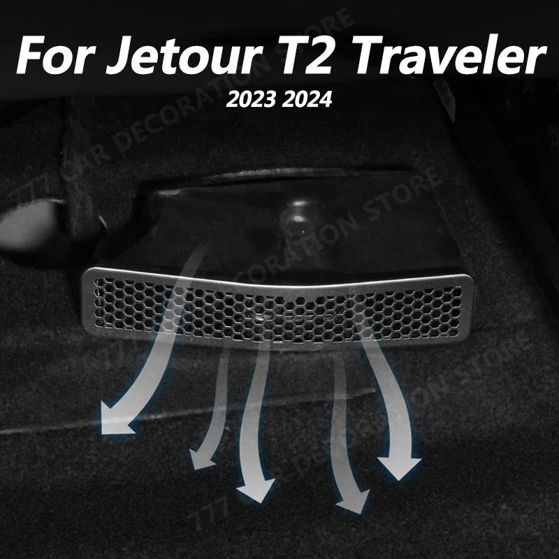 

Аксессуары для украшения интерьера автомобиля, столы и стулья, нижняя Защитная крышка для воздуховыпускного отверстия для Chery Jetour T2 Traveler 2023 2024