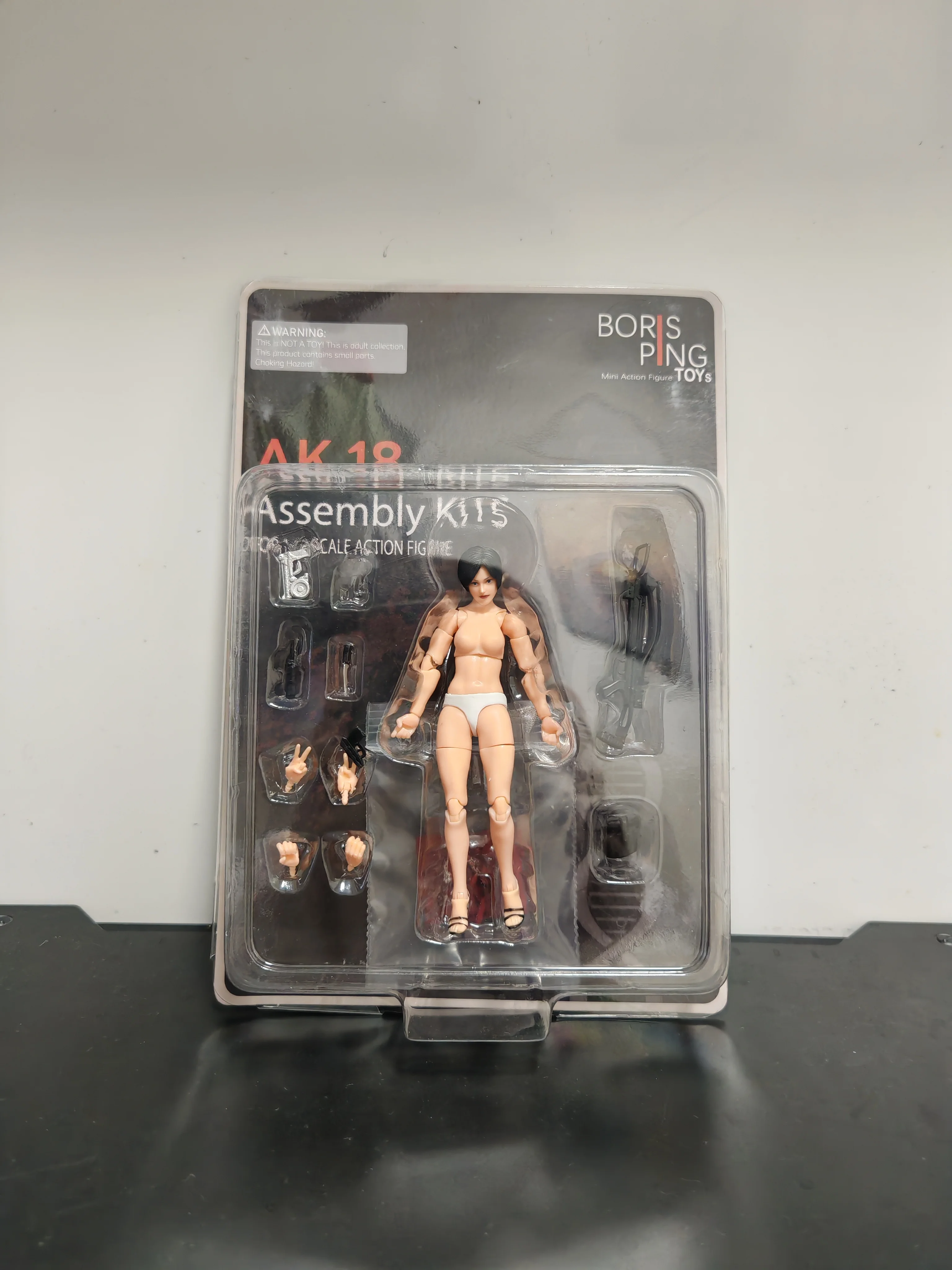 In Voorraad Echt Boris Ping 1/18 Vrouwelijke Soldaat Biohazard Crisis Agent Avaena (Tweede Golf) Action Figure Model Speelgoed Collectie