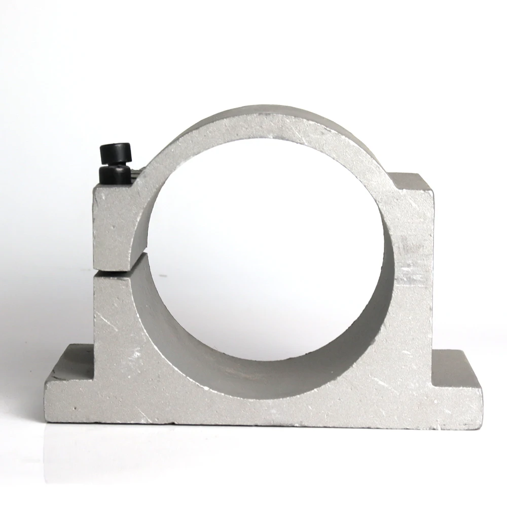 100mm Cast Aluminum CNC Spindle Motor Holder Mount 100MM CNC Spindle Fixture Mounting Bracket Clamp For Water Cooled Spindle.