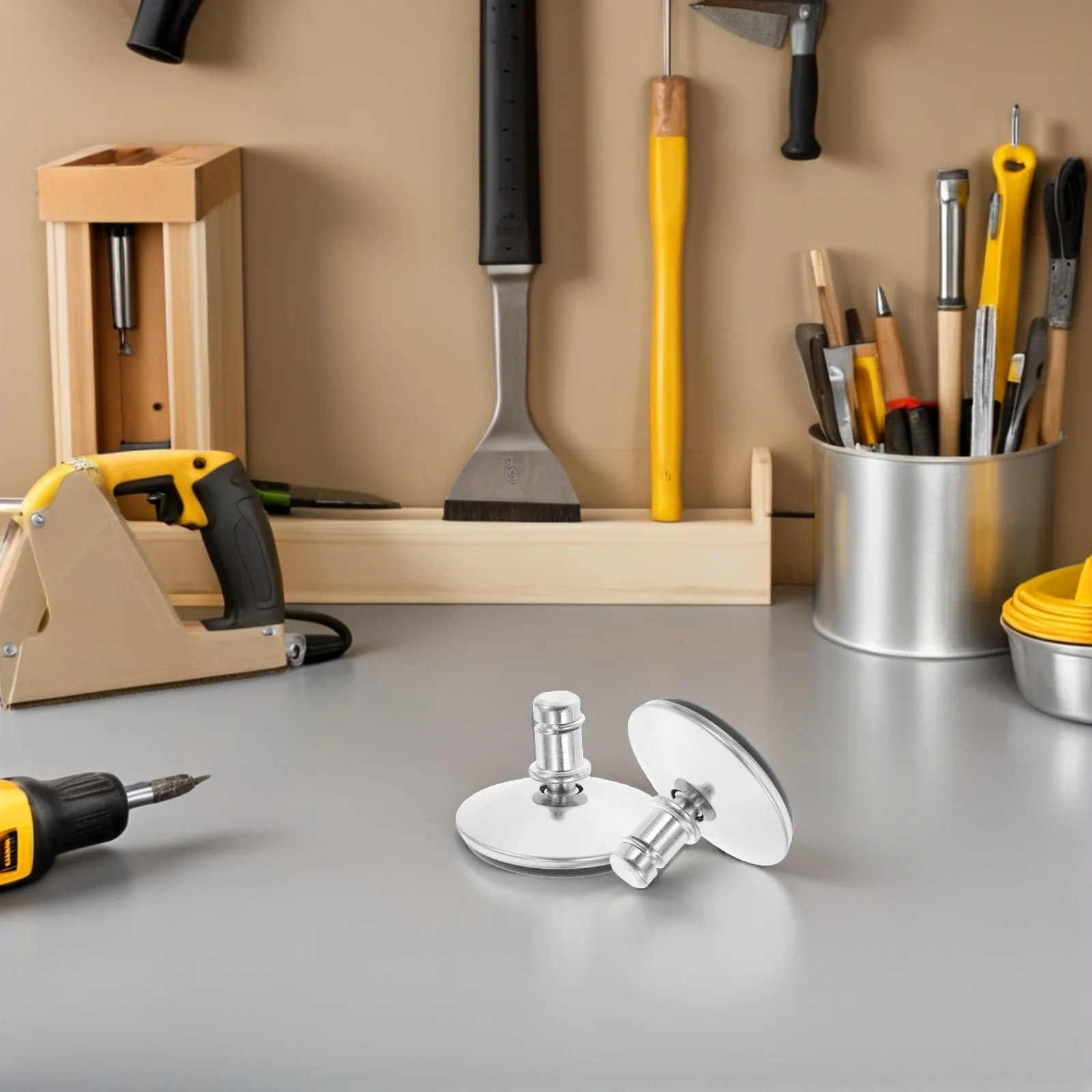 

10Pcs Office Furniture Wheels 50Mm Replacement Bell Glides Chair Feet for Hardwood Carpet Stable Fixed Casters Mute Caster Wheel