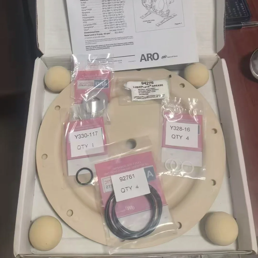 Ingersoll Rand ARO PRO Series Bomba pneumática compacta de 1/2 polegadas 66605J-3EB 66605J-344 Bomba de diafragma para indústria automotiva